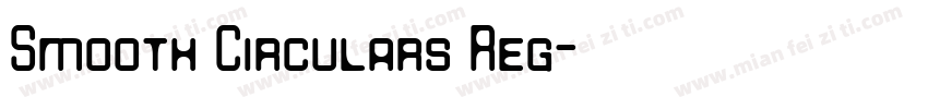 Smooth Circulars Reg字体转换